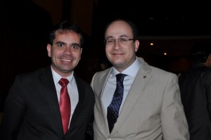 Presidente da OAB/RO, Andrey Cavalcante e Thiago Bomfim, Presidente da OAB/AL