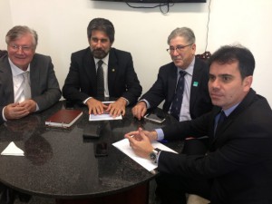 De acordo com Andrey, o Senador garantiu que ainda hoje (12), acionaria a Defesa Civil Nacional para prestar o apoio necessário 