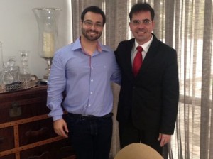 Vinícius Raduan e Andrey Cavalcante