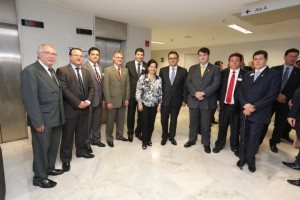 Elton Fülber durante reunião no Conselho Federal da OAB