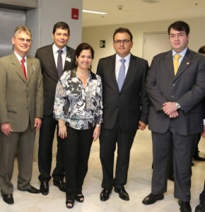 Elton Assis durante reunião no Conselho Federal da OAB