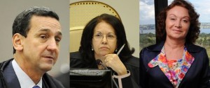 Francisco Falcão, Laurita Vaz, Nancy Andrighi