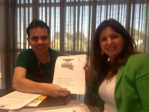 Andrey Cavalcante e Vilma Fátima Mendes 