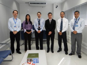 Equipe do Departamento Jurídico da CEF com Andrey Cavalcante.