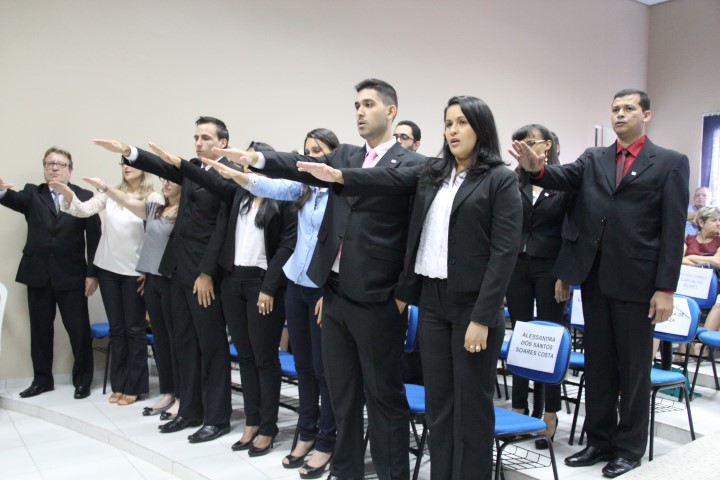 Entrega de credenciais em Vilhena