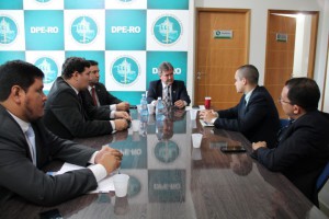 Reunião tratou do critérios para o atendimento da Defensoria Pública do Estado 