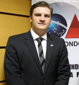 Felipe Gurjão - presidente da OAB Jovem OAB/RO.