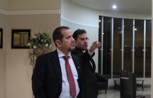 Andrey Cavalcante, presidente da OAB/RO, e José Luis Wagner, procurador nacional de Prerrogativas