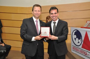 Andrey Cavalcante e Claudio Lamachia