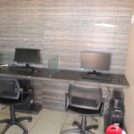 Sala de apoio na Penitenciária Municipal