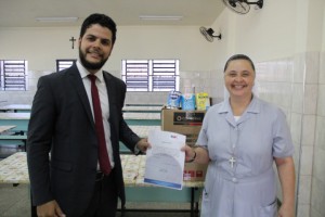 Entrega na Santa Marcelina