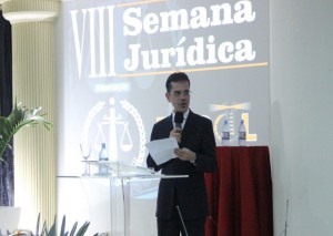 Presidente da OAB/RO, Andrey Cavalcante, fez a abertura do evento parabenizando pela realização