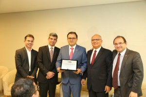 Andrey Cavalcante durante inauguração do Centro de Estudos da Associação Brasileira de Advogados (ABA)