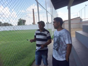 Secretário-geral adjunto Eurico Soares e Manoel Bentes
