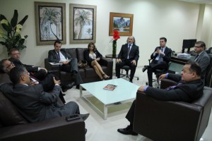 Direção da OAB/RO se reuniu com representantes do TJ-RO no início de março.