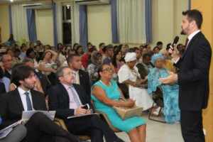 Rodolfo Jacarandá abriu a conferência