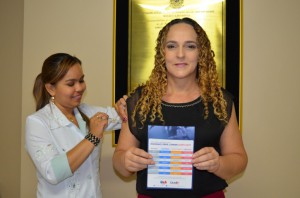 Presidente da Subseção de Ji-Paraná, Solange Aparecida, parabeniza campanha 