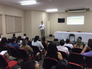 Secretário-geral, Márcio Nogueira, ministrou palestra na Subseção.