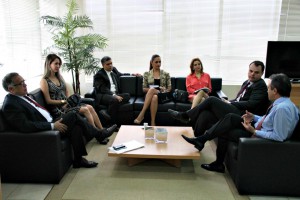 Reunião ocorreu na sede TCE/RO. (Foto: Ascom OAB/RO)