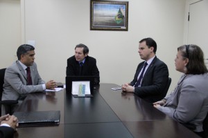 Coordenadoria de Informática também participou da reunião. (Foto: Ascom OAB/RO)