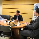 Reunião com reitor do Ceulji/Ulbra. (Foto: Ascom OAB/RO)