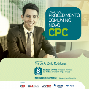 “Procedimento Comum no Novo CPC” - Ji-Paraná