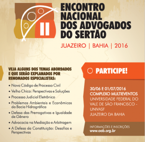 Encontro Advogados Sertão