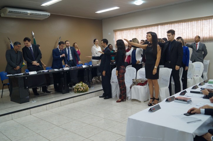 Entrega de credenciais em Ouro Preto