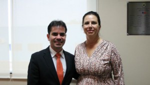 Andrey Cavalcante, presidente da OAB/RO, parabeniza conselheira federal Veralice Veris pela nomeação
