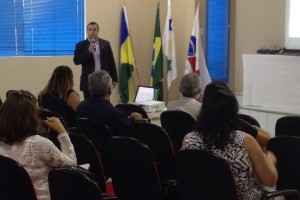Palestra foi ministrada pelo especialista em Direito Processual Civil, Pedro Simões 