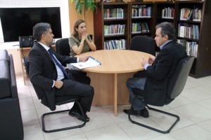 O presidente do TCE/RO agradeceu a visita e parabenizou a Seccional .