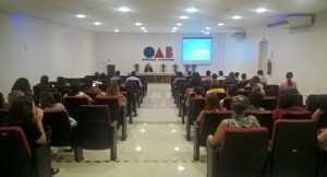 Auditório da Subseção de Ariquemes da OAB/RO.