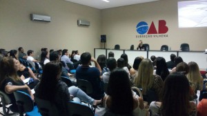 Palestra aconteceu em Vilhena