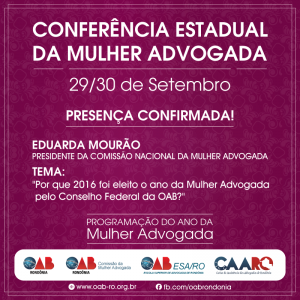 Conferência - Eduarda Mourão