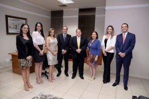 Representantes da OAB/RO e palestrantes