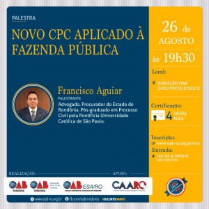 Novo CPC aplicado à Faz. Púb.- OPO - face