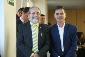 Presidente da OAB/RO também conversou com o tesoureiro do CFM, Hiram Gallo