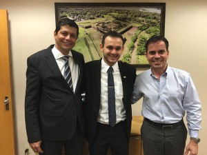 Da esq.: Elton Assis, Estevan e Andrey