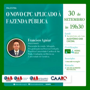 30.09.16- Novo CPC - Cacoal - Face