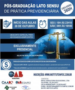Infoc pós graduação