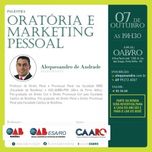 Curso de Oratória e MKT facebook