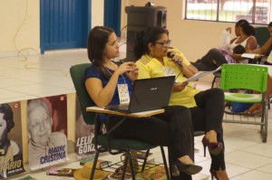 Integrantes da CMa ministraram palestras voltadas a Lei Maria da Penha e violência doméstica para mulheres.
