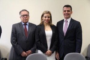Diretoria da OAB/RO participa da inauguração. (Foto: Ascom/OAB)