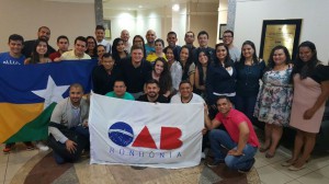 Trinta e cinco jovens advogados rondonienses participaram do VX Encontro.