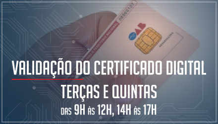 Advogados podem realizar validação de certificados digitais na sede da ...