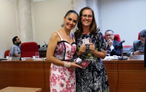 Presidente da Caja, Juliane Muniz.