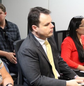 Márcio Nogueira, secretário-geral da OAB/RO, durante reunião