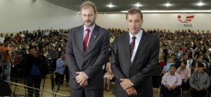 Hildon Chaves e Edgar do Boi (Foto: Comdecom)