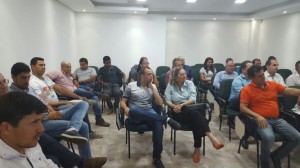 Registro da reunião, em Cacoal. 