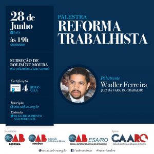 28.6- Reforma Trabalhista - Rolim de Moura - Face